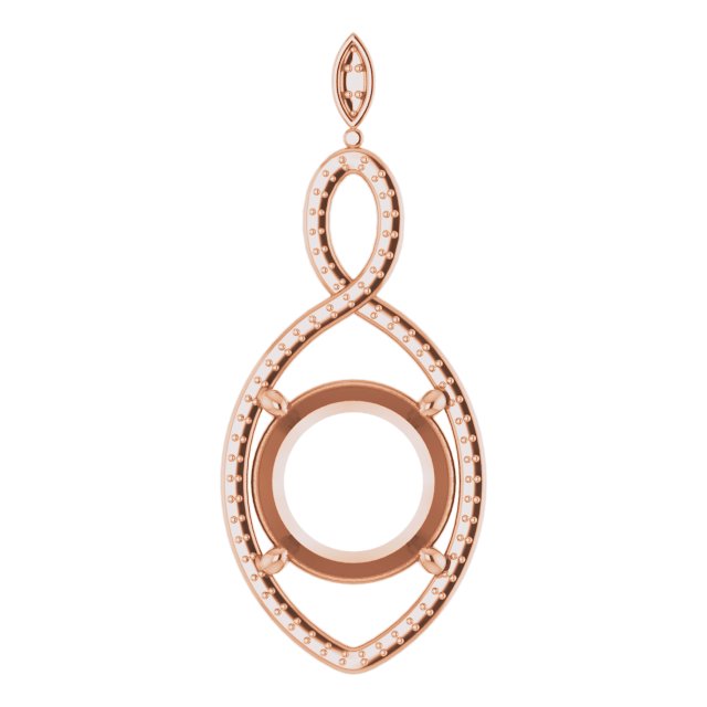 Infinity-Inspired Pendant