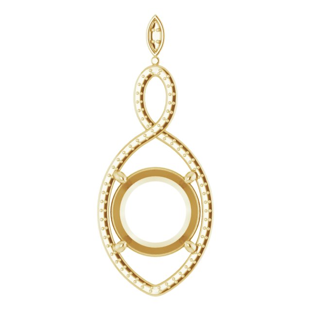 Infinity-Inspired Pendant