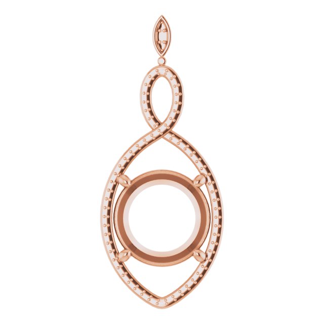 Infinity-Inspired Pendant