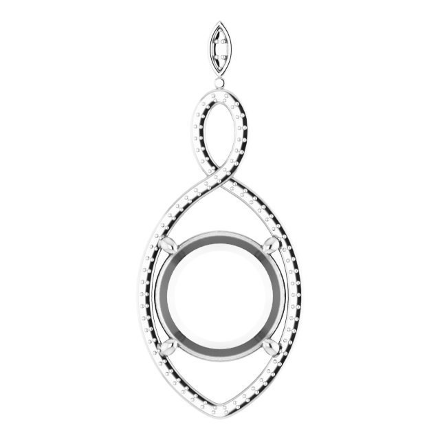 Infinity-Inspired Pendant