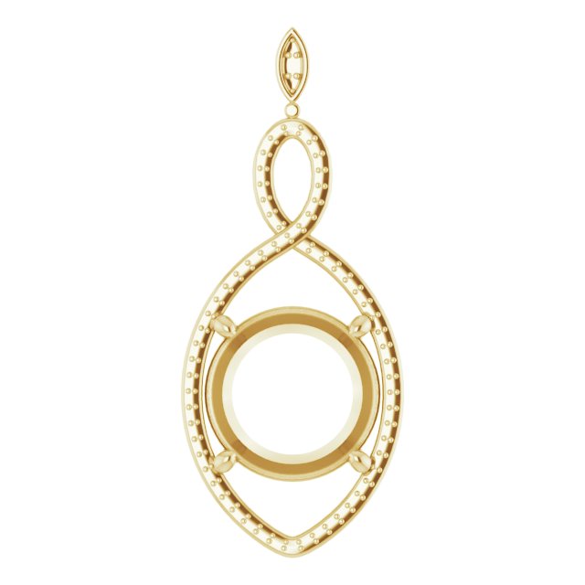 Infinity-Inspired Pendant