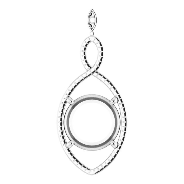 Infinity-Inspired Pendant