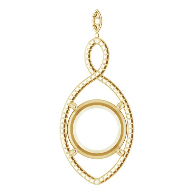 Infinity-Inspired Pendant
