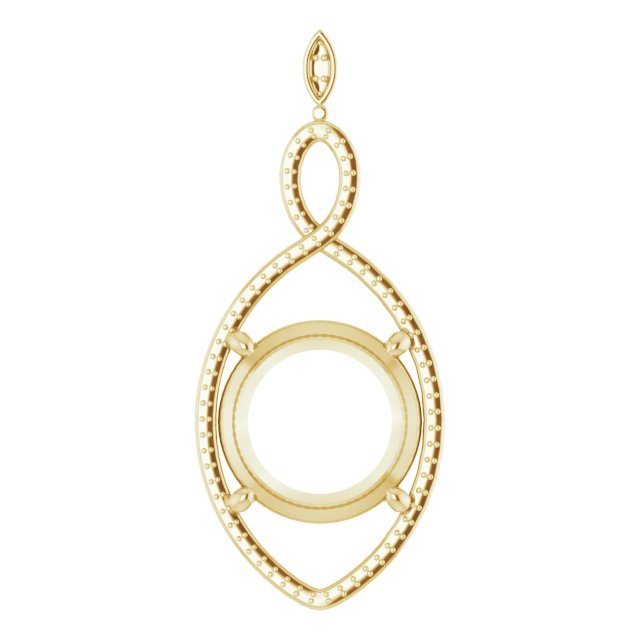 Infinity-Inspired Pendant
