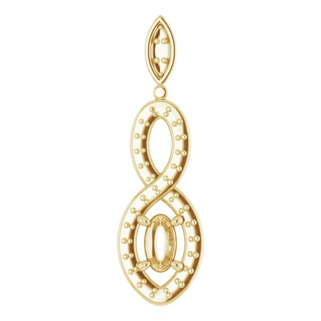 Infinity-Inspired Pendant