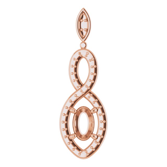 Infinity-Inspired Pendant