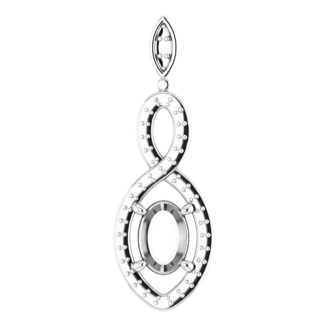 Infinity-Inspired Pendant