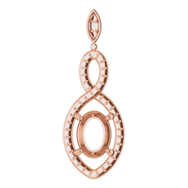 Infinity-Inspired Pendant