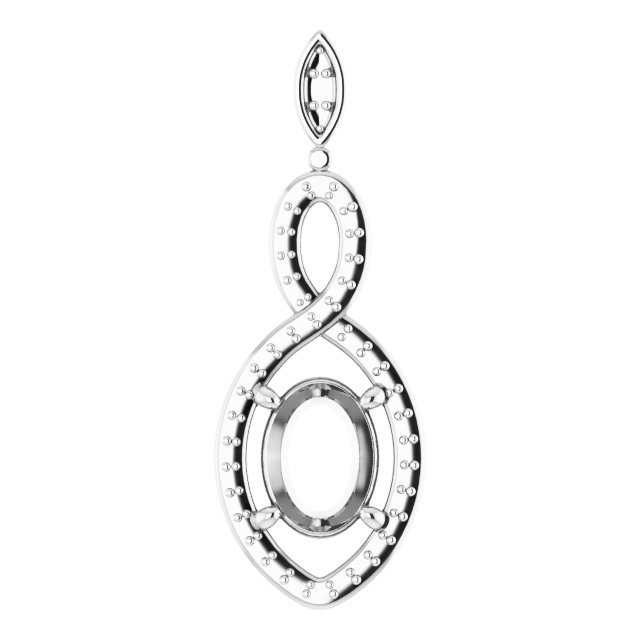 Infinity-Inspired Pendant