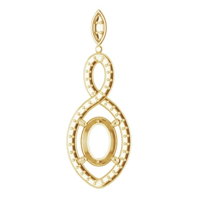 Infinity-Inspired Pendant