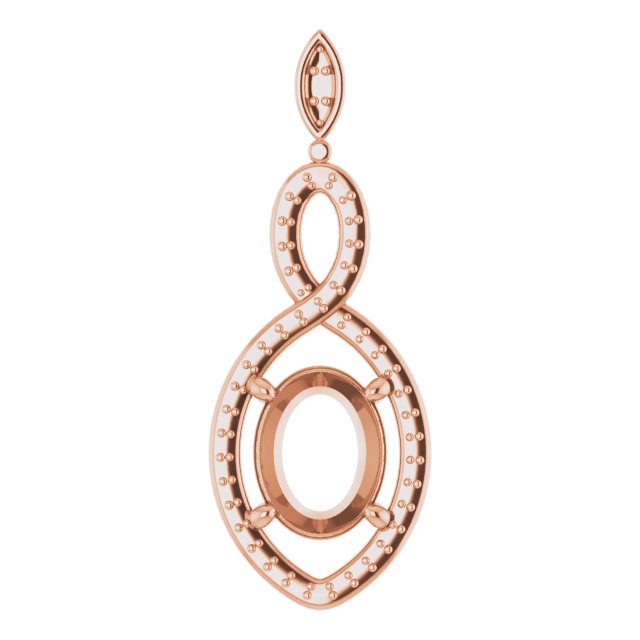 Infinity-Inspired Pendant