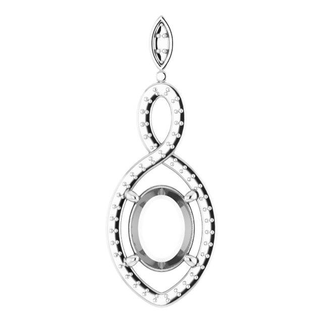 Infinity-Inspired Pendant