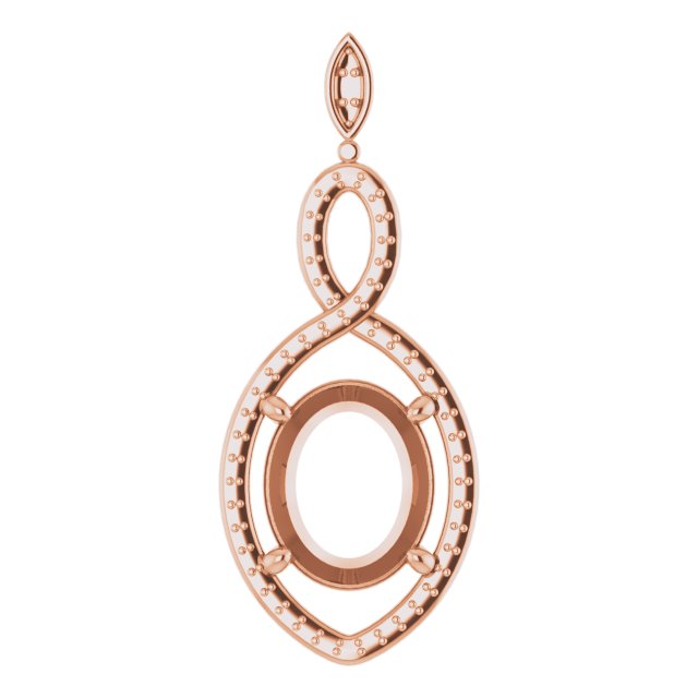 Infinity-Inspired Pendant