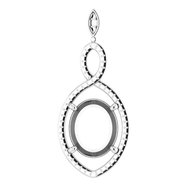 Infinity-Inspired Pendant