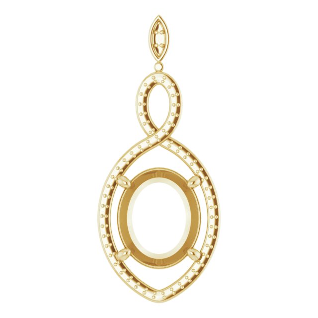 Infinity-Inspired Pendant