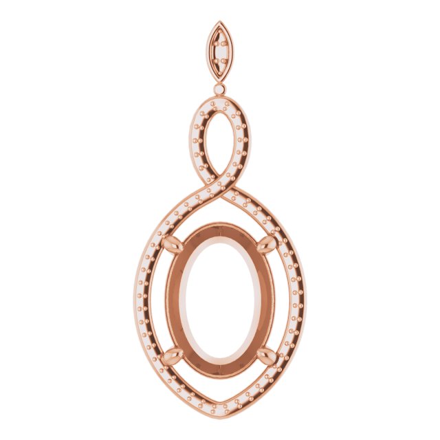 Infinity-Inspired Pendant