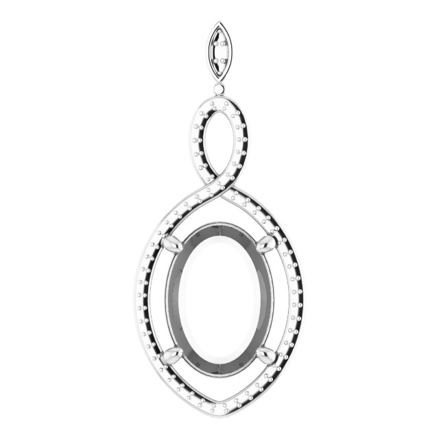Infinity-Inspired Pendant