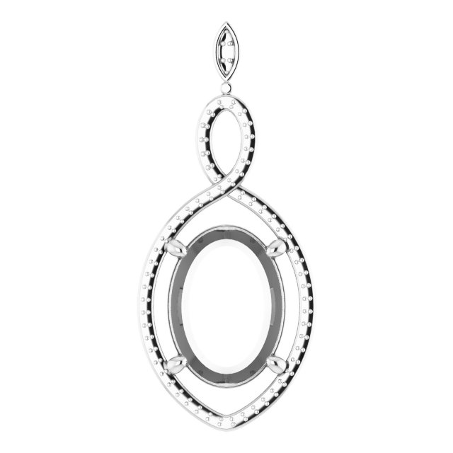 Infinity-Inspired Pendant