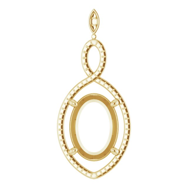 Infinity-Inspired Pendant