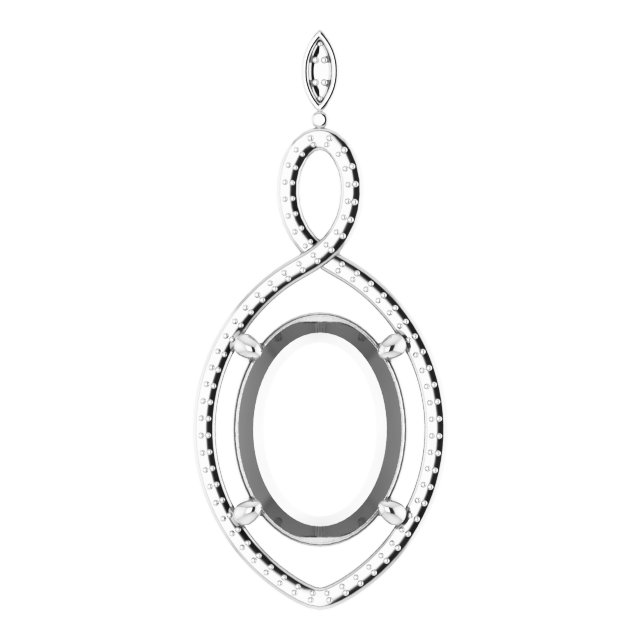 Infinity-Inspired Pendant