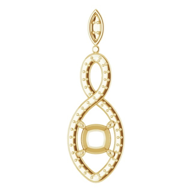 Infinity-Inspired Pendant