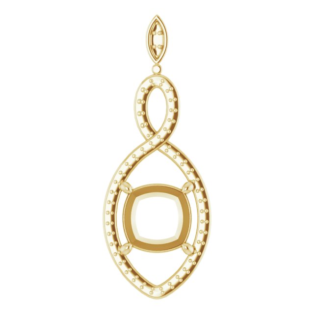 Infinity-Inspired Pendant