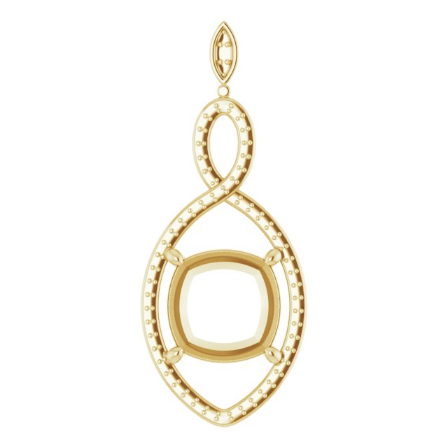 Infinity-Inspired Pendant