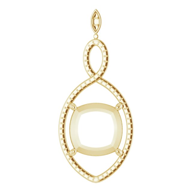 Infinity-Inspired Pendant