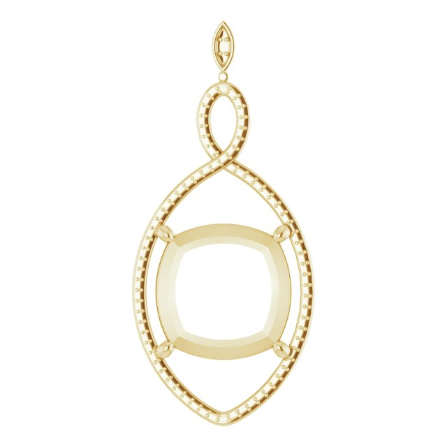 Infinity-Inspired Pendant