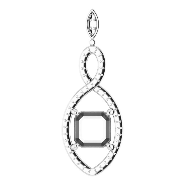 Infinity-Inspired Pendant