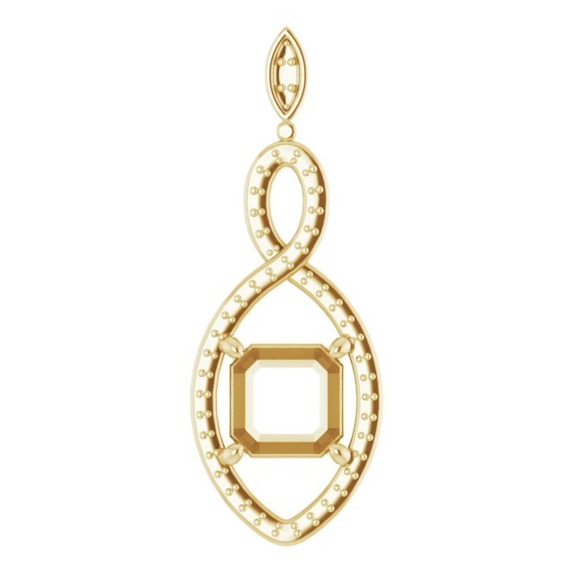 Infinity-Inspired Pendant