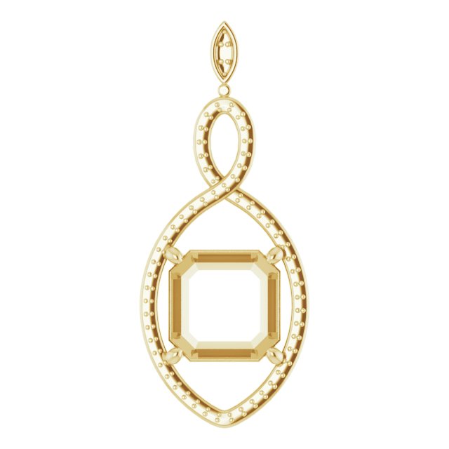 Infinity-Inspired Pendant