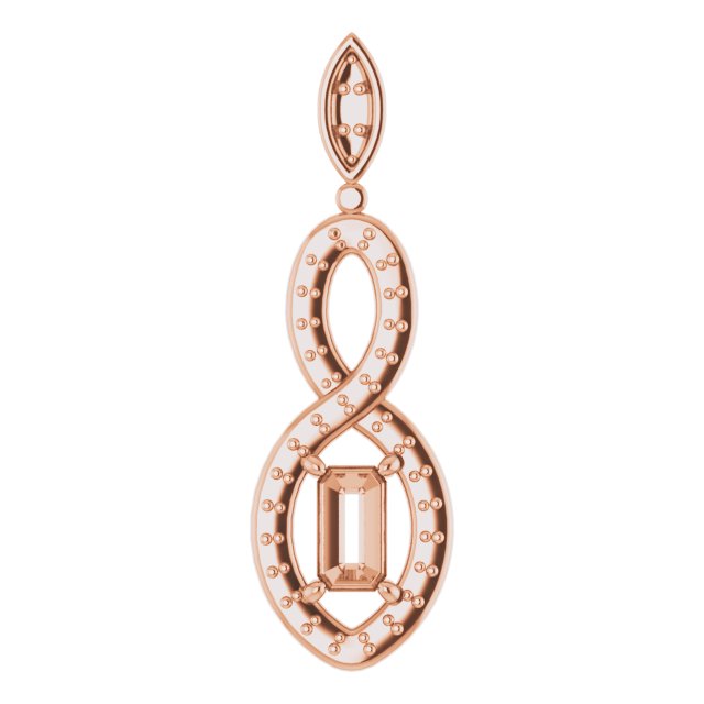 Infinity-Inspired Pendant
