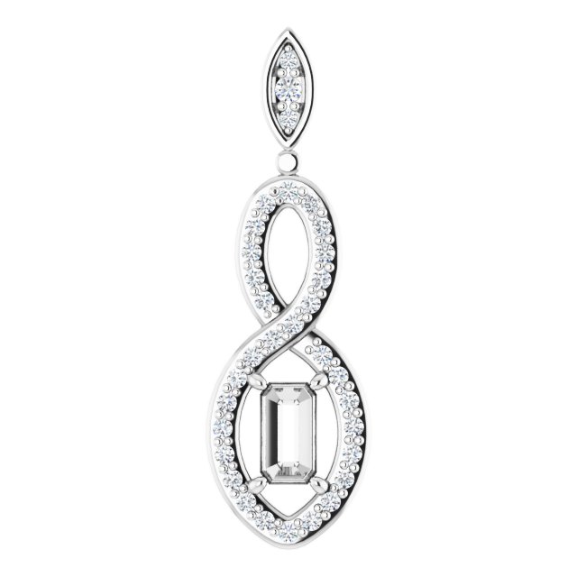 14k White Gold
