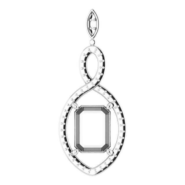 Infinity-Inspired Pendant