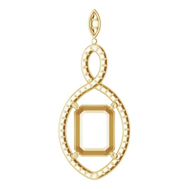 Infinity-Inspired Pendant