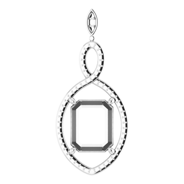 Infinity-Inspired Pendant