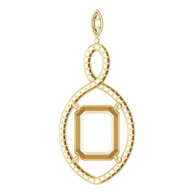 Infinity-Inspired Pendant