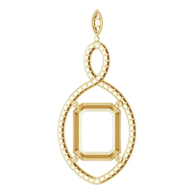 Infinity-Inspired Pendant