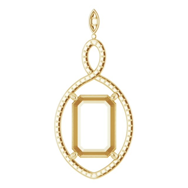 Infinity-Inspired Pendant