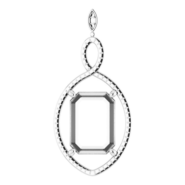 Infinity-Inspired Pendant