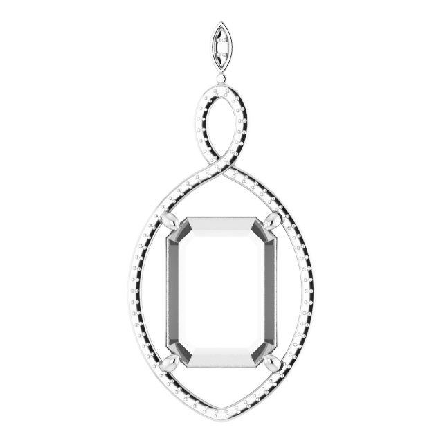 Infinity-Inspired Pendant