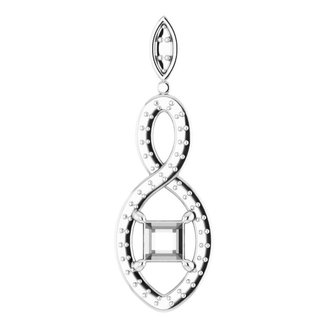 14k White Gold