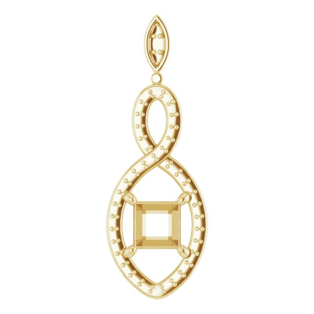 Infinity-Inspired Pendant