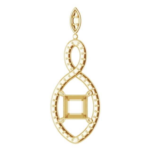 Infinity-Inspired Pendant