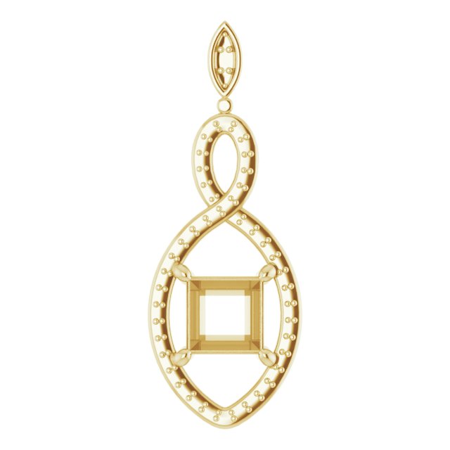 Infinity-Inspired Pendant
