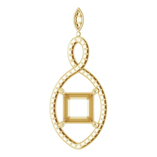 Infinity-Inspired Pendant