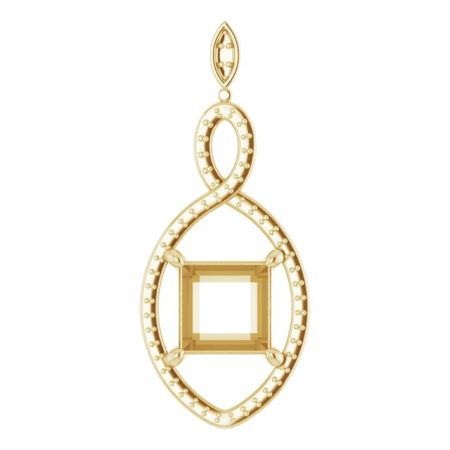 Infinity-Inspired Pendant