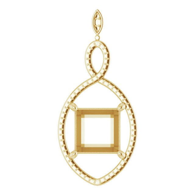 Infinity-Inspired Pendant