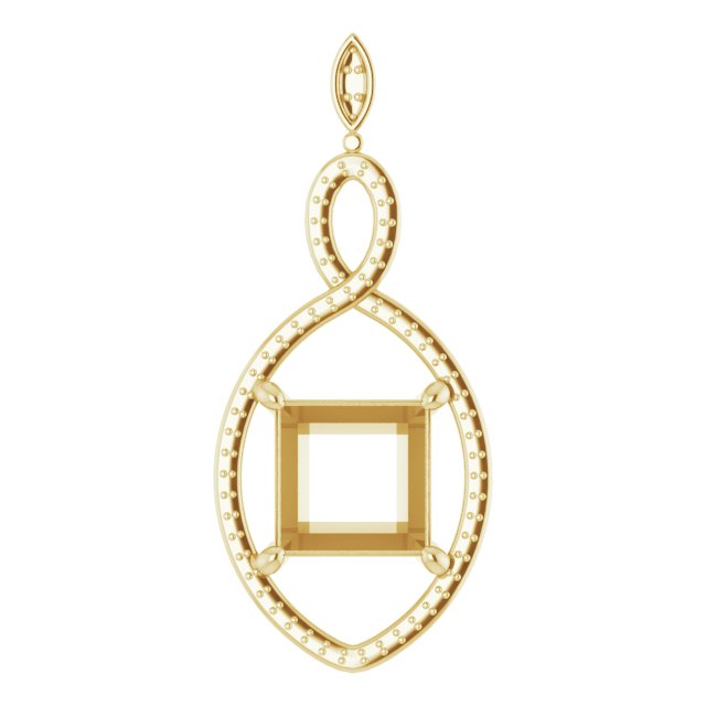 Infinity-Inspired Pendant